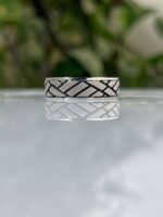 925 Silver Band Ring #003 - Image 3