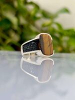 Tiger Eye Stone Silver Ring #007 - Image 3