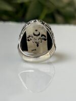 Mystic Topaz Stone Silver Ring #037 - Image 5