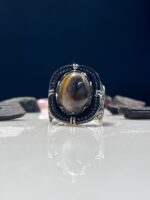 Sulaimani Agate Stone Ring  #085 - Image 3