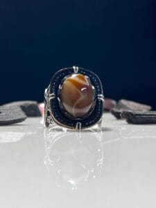 Sulaimani Agate Stone Ring