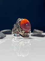 Sulaimani Agate Stone Ring #090
