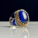 Cat's Eye Stone Silver Ring #109