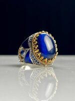 Cat's Eye Stone Silver Ring #109