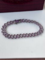 Turkish Silver Bracelet with Zircon Stone #112 - Image 7