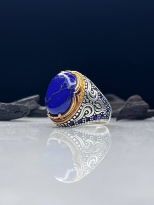 Lapis Lazuli Silver Ring