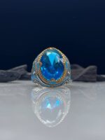 Zircon Silver Ring #028 - Image 2