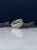 Band Silver Ring #036 - Image 2