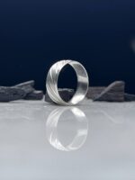 Band Silver Ring #037 - Image 3