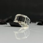 Black Mina Silver Ring #096