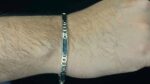 Turkish Silver Versace Link Bracelet #121 - Image 4
