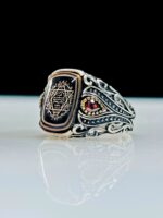 Star Of David 925 Silver Ring #126