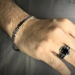 Turkish Silver Classic Link Silver Chain Bracelet #120