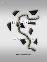 Turkish Silver Chain Bracelet #114 - Image 2