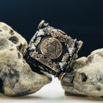 Star Of David With Seljuk Symbol 925 Silver Ring #128