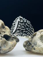 Alif Design 925 Silver Ring #129