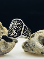 Exclusive Design Turkish 925 Silver Ring #130 - Image 3