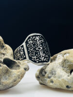 Exclusive Design Turkish 925 Silver Ring #130 - Image 2