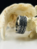 Exclusive Design Turkish Silver Band Ring #133 - Image 4