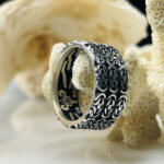 Exclusive Design Turkish Silver Band Ring #133