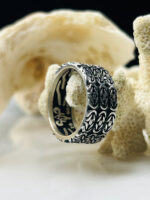 Exclusive Design Turkish Silver Band Ring #133
