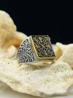 Secrat Compertment Silver Ring #134