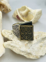 Secrat Compertment Silver Ring #134 - Image 2