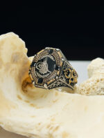 Tughra Symbolize 925 Silver Ring #137