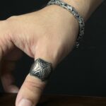 Turkish Silver  Chain Bracelet #114