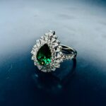 Mahidevran Sultan ZIRCON STONE Silver Ring #168