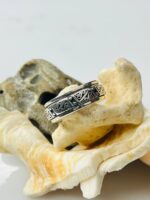 Mayan Maze Silver Ring #163 - Image 2