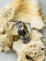 Solaris Loop Silver Ring #164 - Image 2