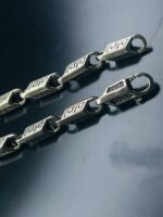 HEX CIPER SILVER BRACELET #162 - Image 2