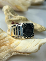 Sumerian Gate 925 silver ring #195 - Image 2