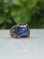 MOON GRID 925 SILVER RING #224 - Image 4