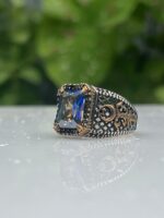 MOON GRID 925 SILVER RING #224 - Image 2