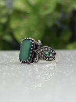 GREEN FOREST 925 SILVER RING #227 - Image 2