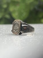 QURANIC VERSE 925 SILVER RING #221 - Image 2