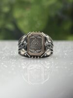 ARABIC FONT 925 SILVER RING #220