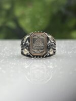 ARABIC CALIGRAPHY 925 SILVER RING #219