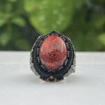 CROWNED INSPECTION 925 SILVER RING #214