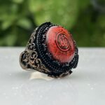 SACRED SUNSTONE 925 SILVER RING #213