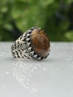 SCRIPTED CREST 925 SILVER RING #211 - Image 4