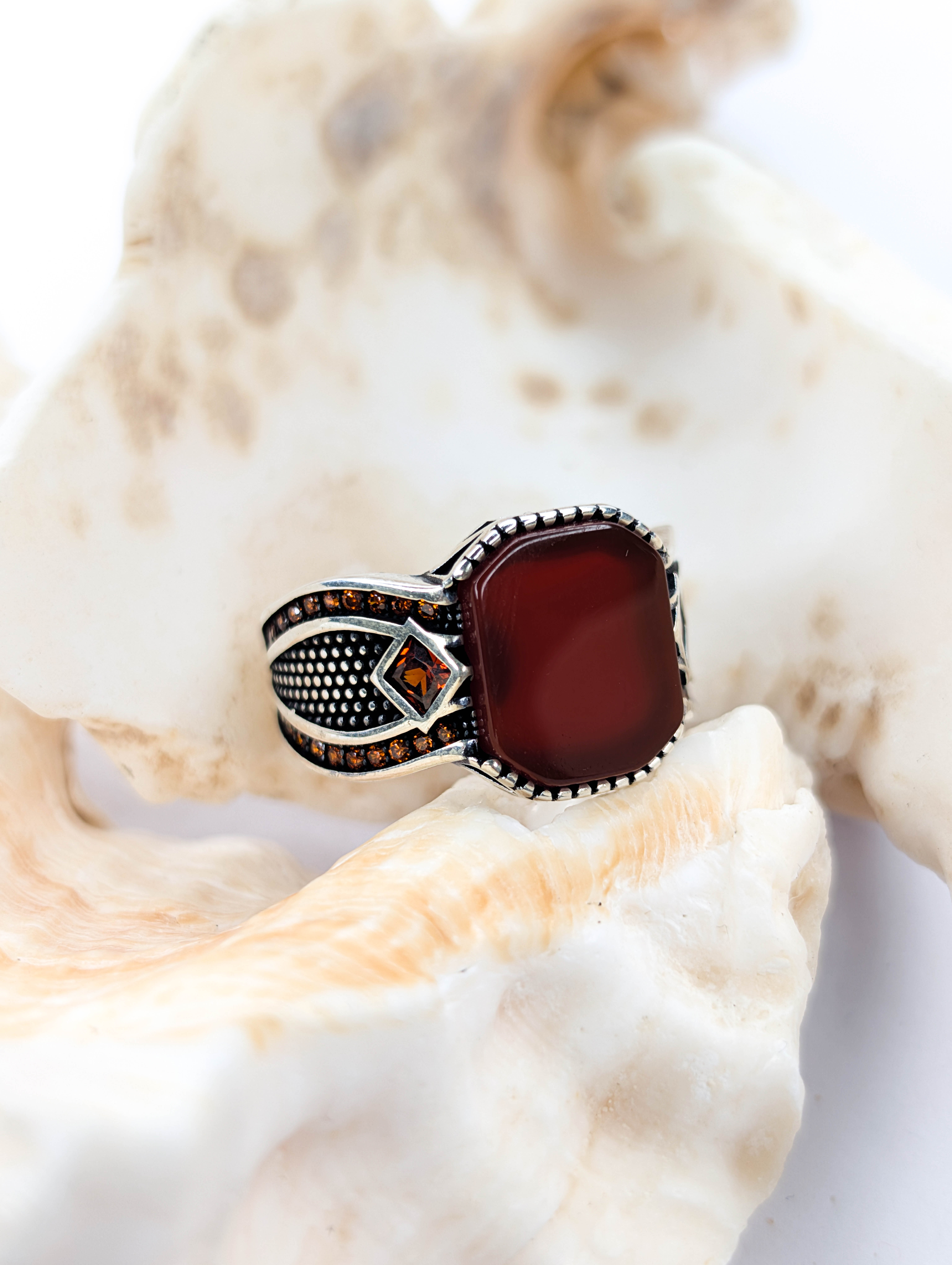 Handcrafted 925 Turkish Sterling Silver Ring for Men by Ringhut