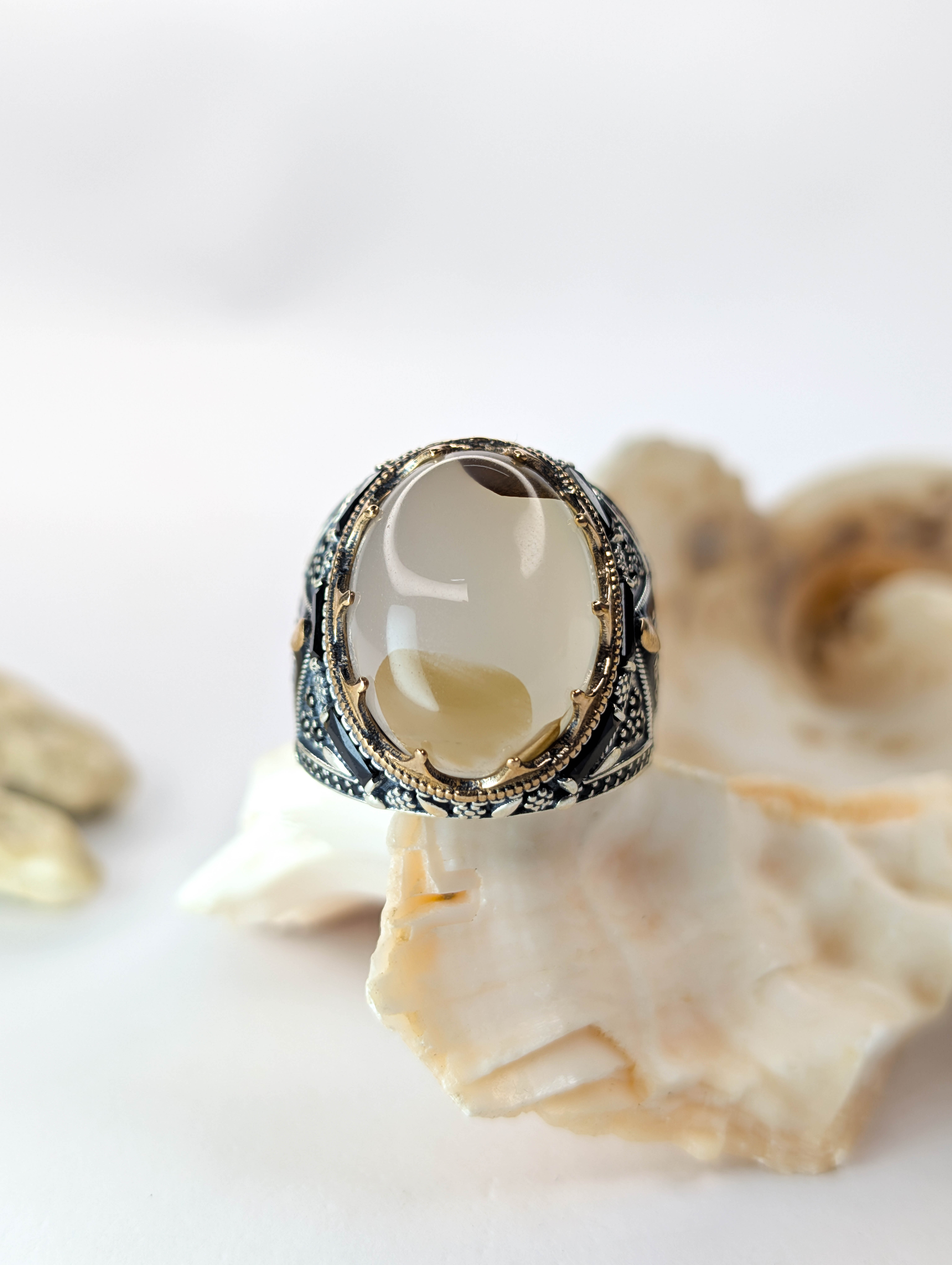 Handcrafted 925 Turkish Sterling Silver Ring for Men by Ringhut
