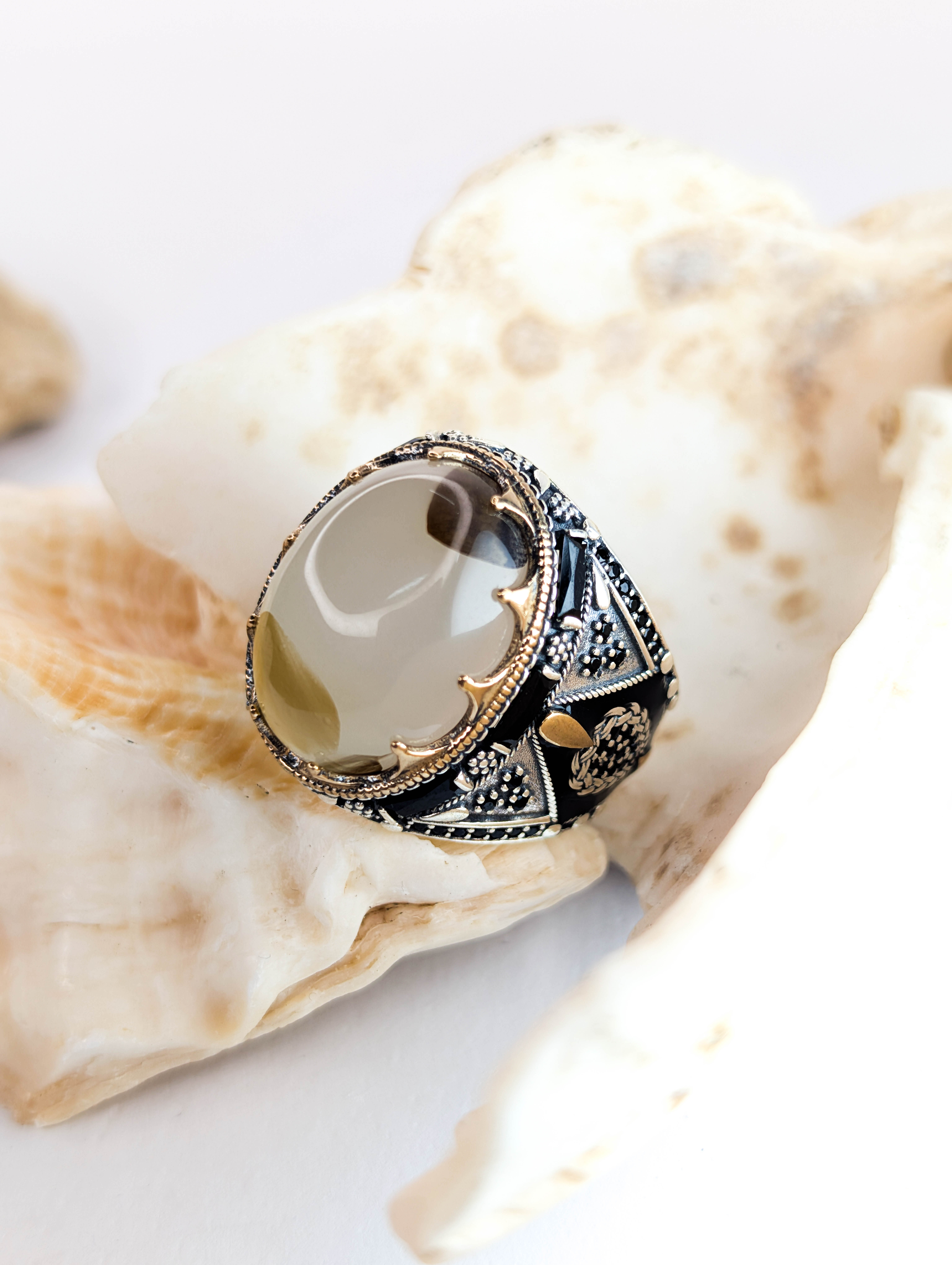 Handcrafted 925 Turkish Sterling Silver Ring for Men by Ringhut