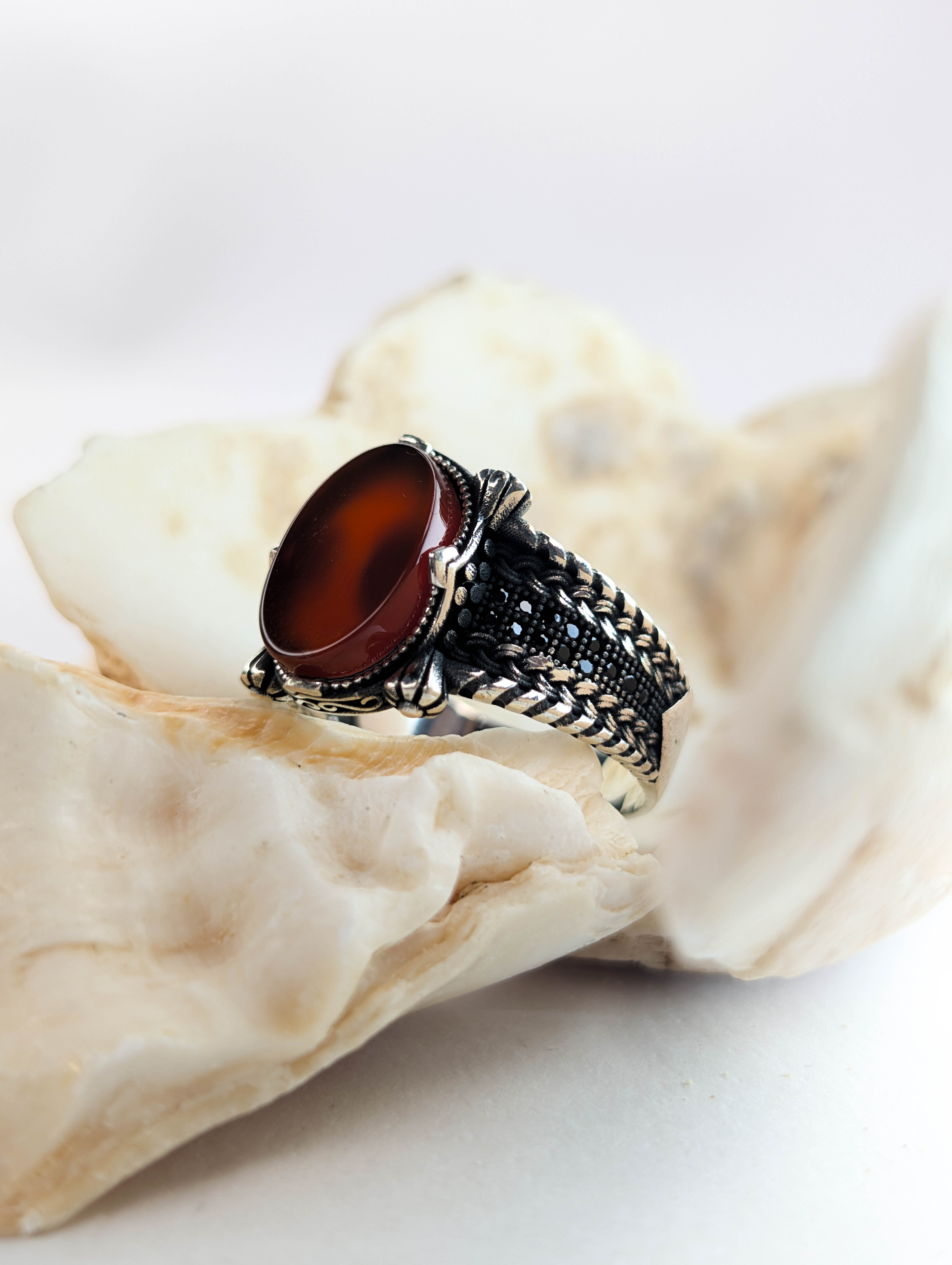 Handcrafted 925 Turkish Sterling Silver Ring for Men by Ringhut