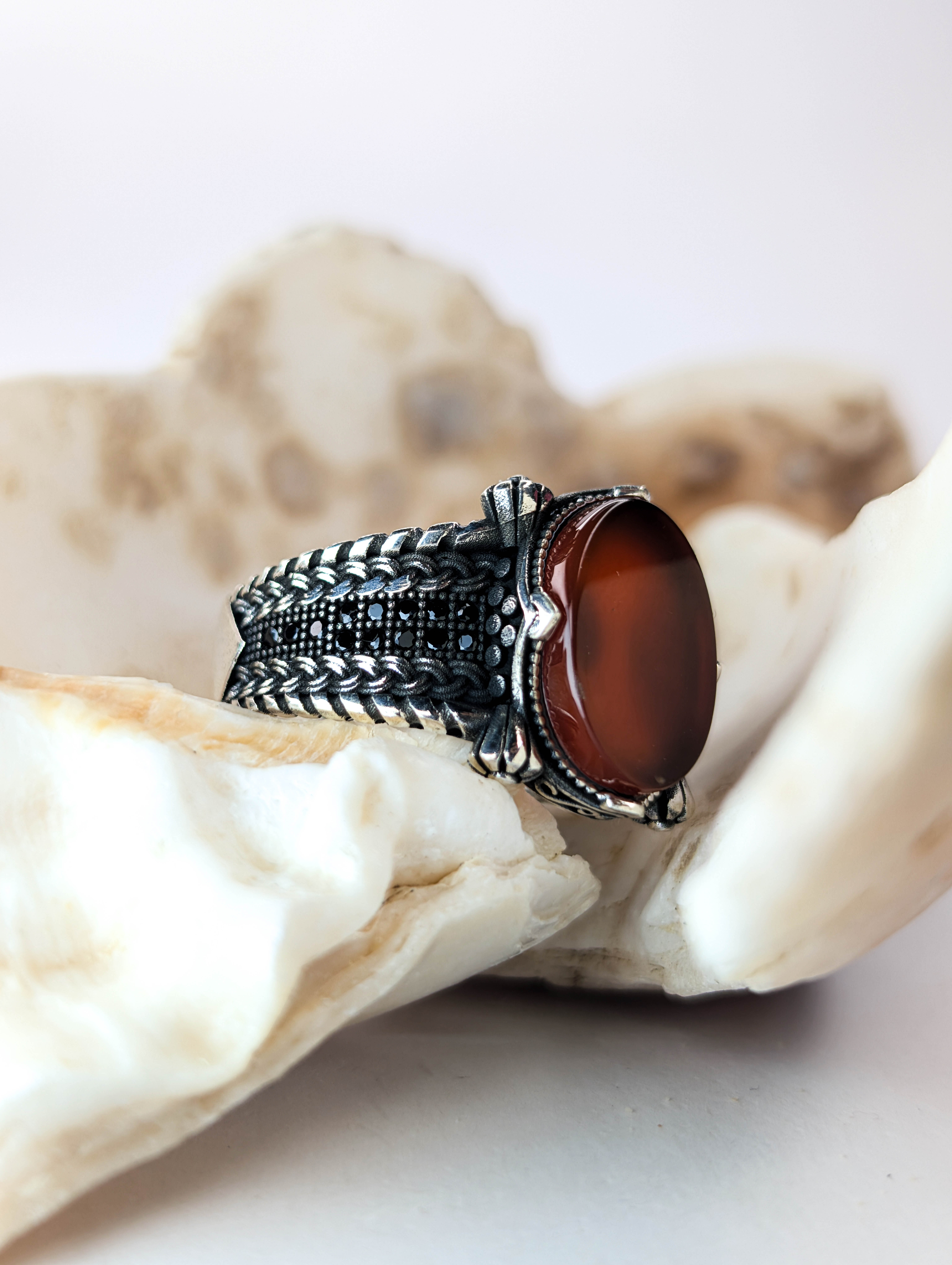 Handcrafted 925 Turkish Sterling Silver Ring for Men by Ringhut