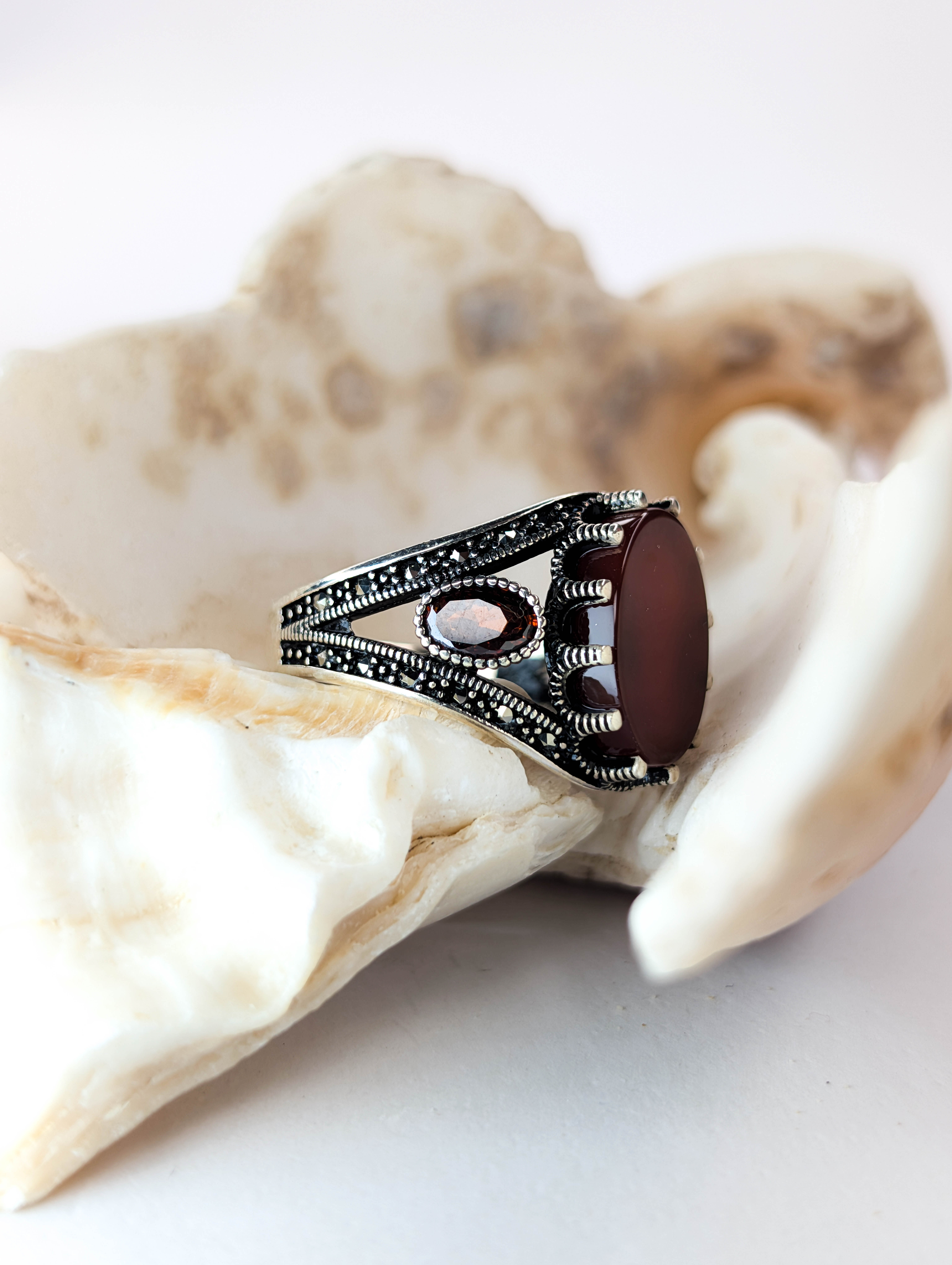 Handcrafted 925 Turkish Sterling Silver Ring for Men by Ringhut
