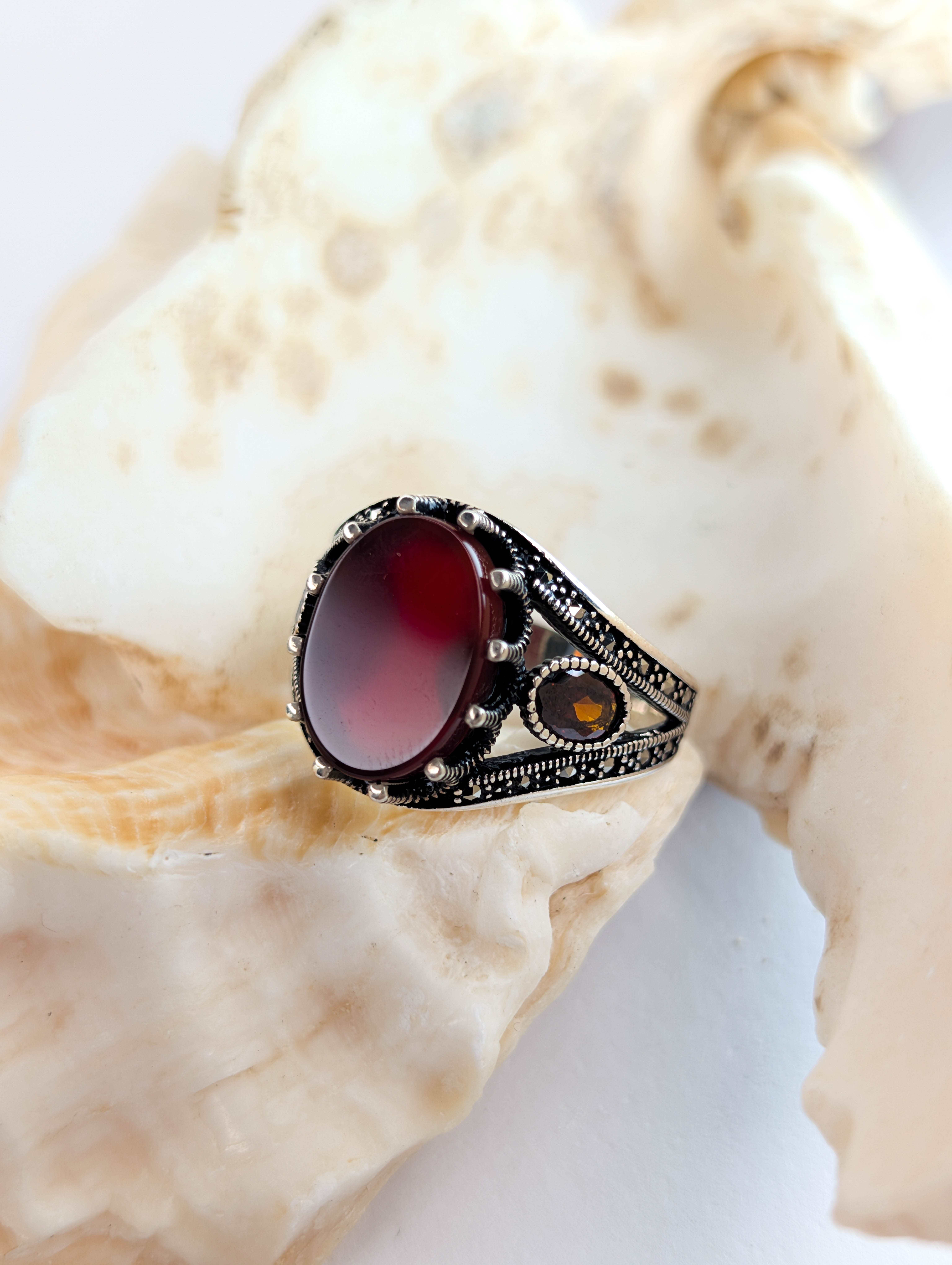 Handcrafted 925 Turkish Sterling Silver Ring for Men by Ringhut